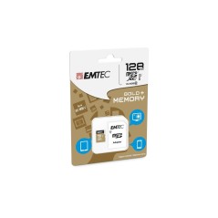 EMTEC Gold microSD 128GB 85MBs - High-Speed Storage for Your Devices | Reliable & Durable Performance - Product Code: 3126170142